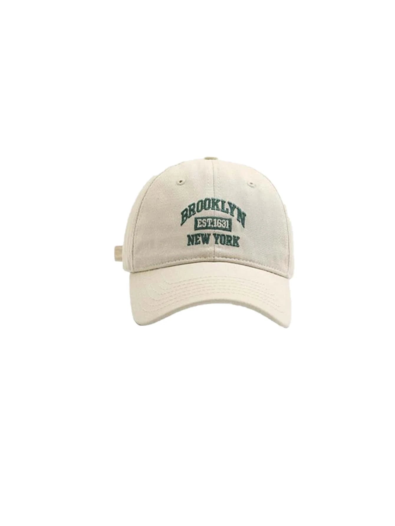Gorra de beisbol con letras bordadas