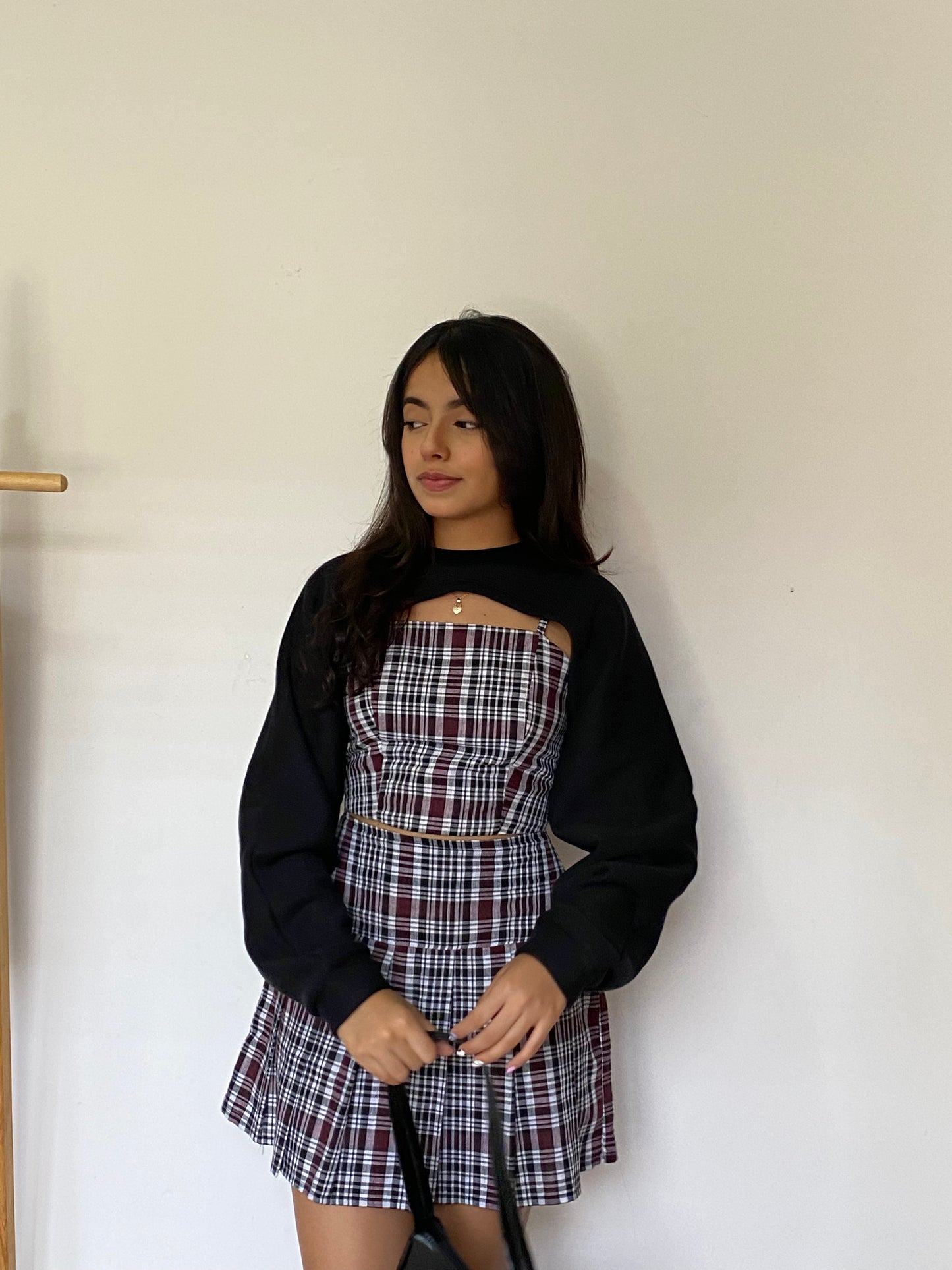 Crop Sweater / Sueter Crop Vanilla