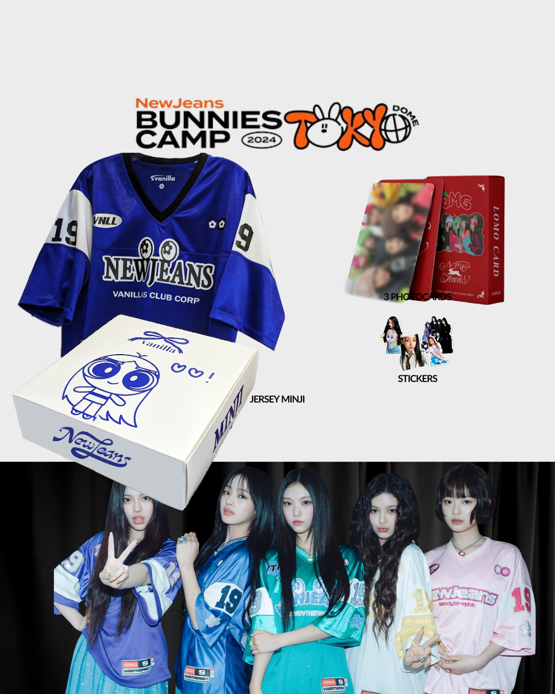 Jersey NewJeans Bunnies Camp Tokyo 2024 -Minji-