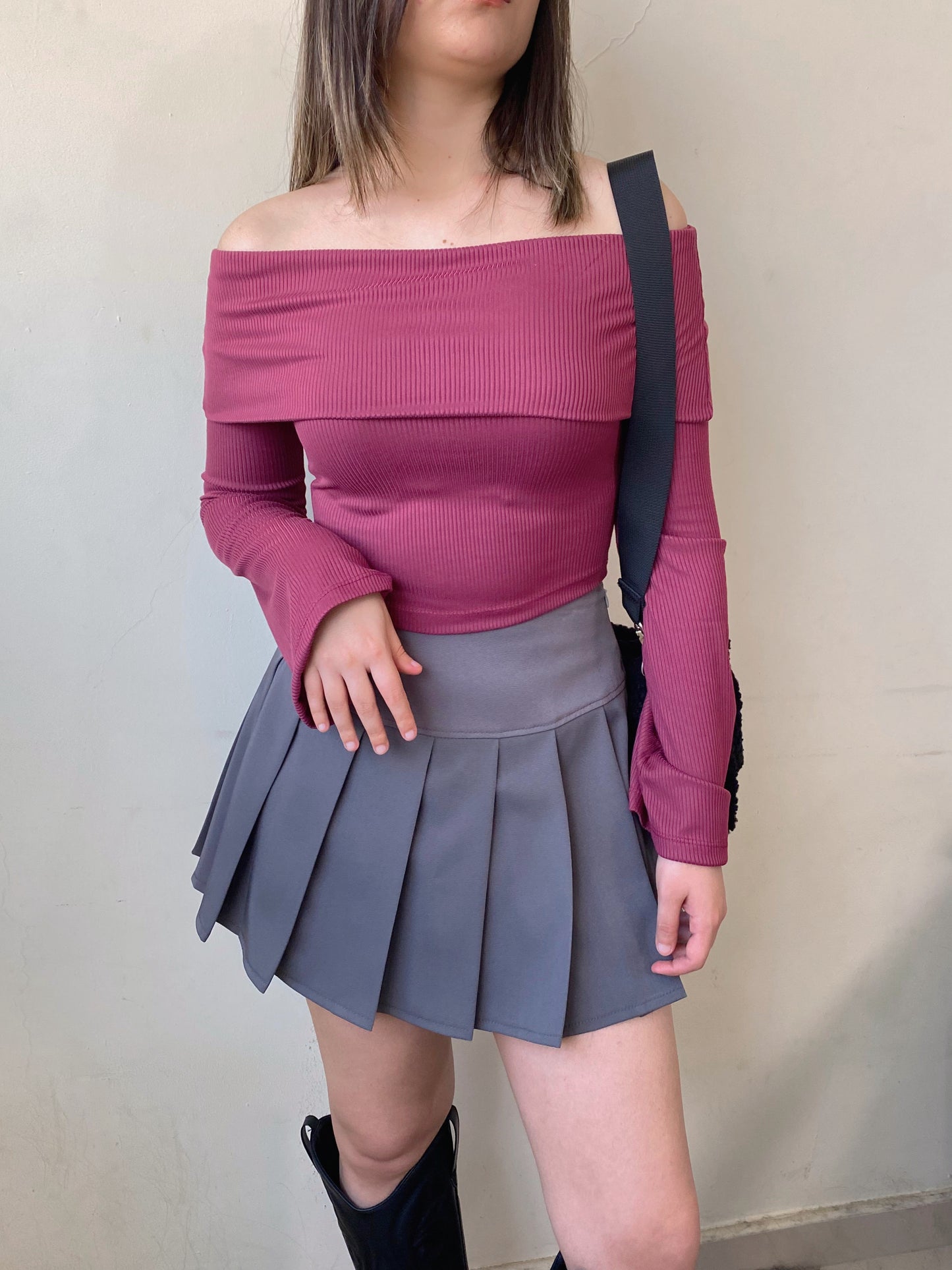 Falda Dagi En Gris
