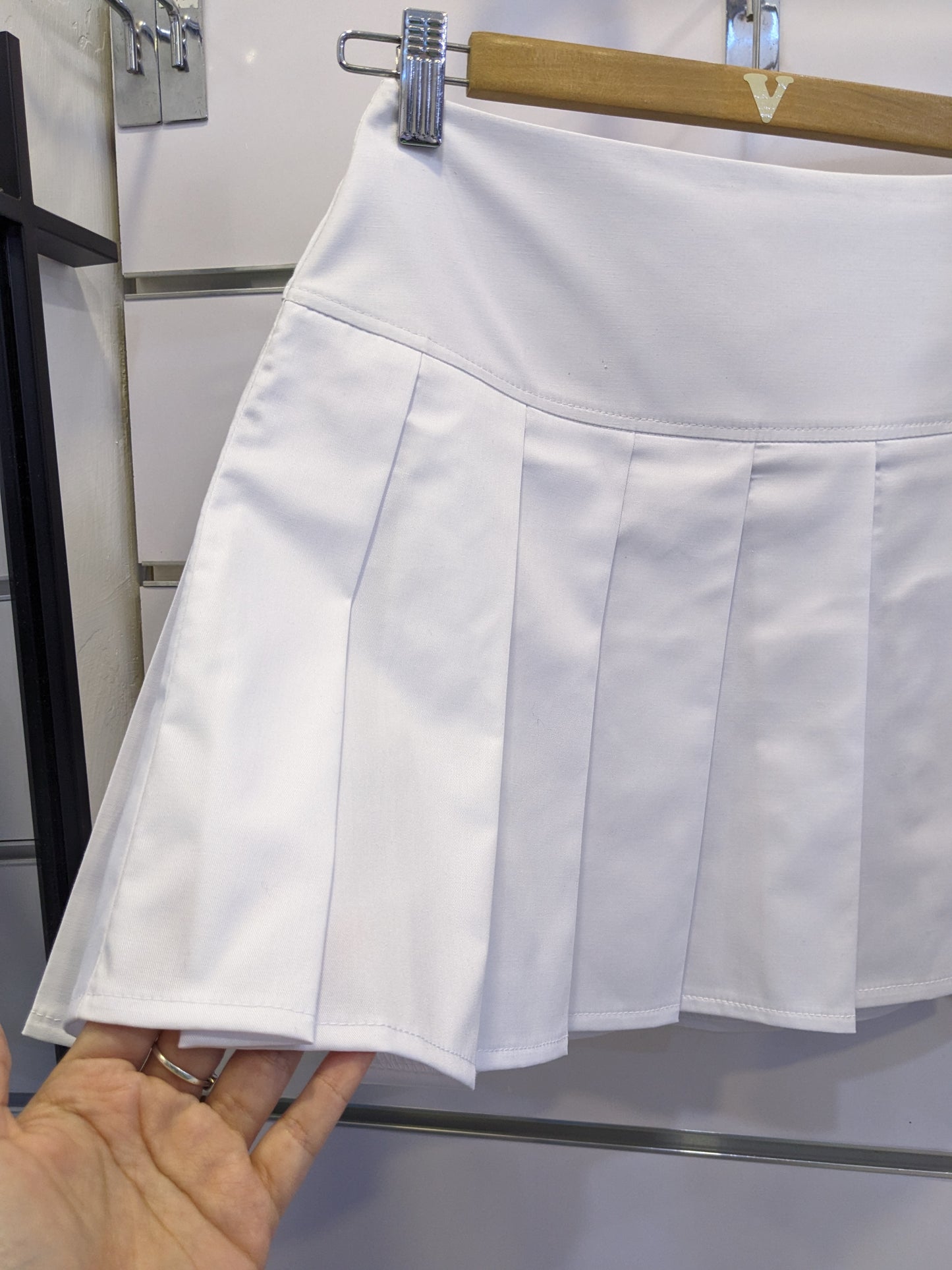 Falda Plisada 'Dagi' blanco