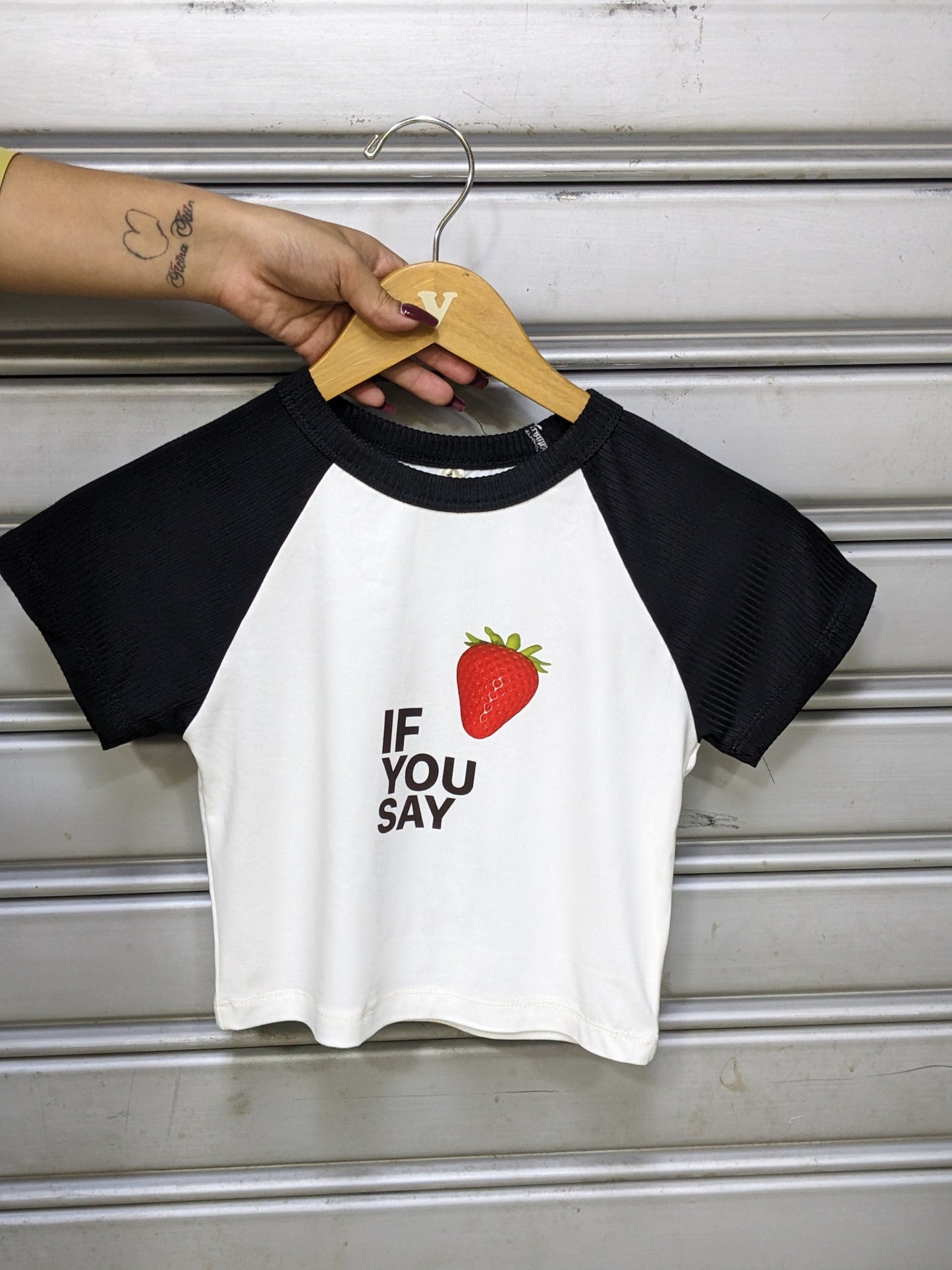 Baby Tee "Sam" Tipo Ranglam