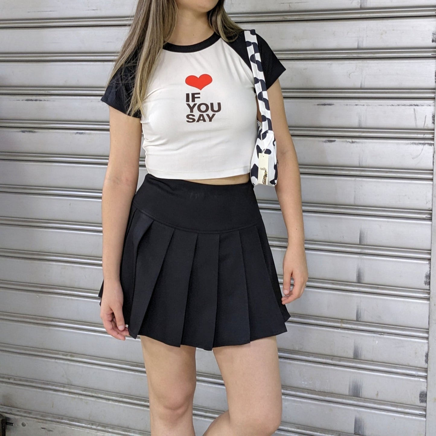 Falda Dagi En Negro
