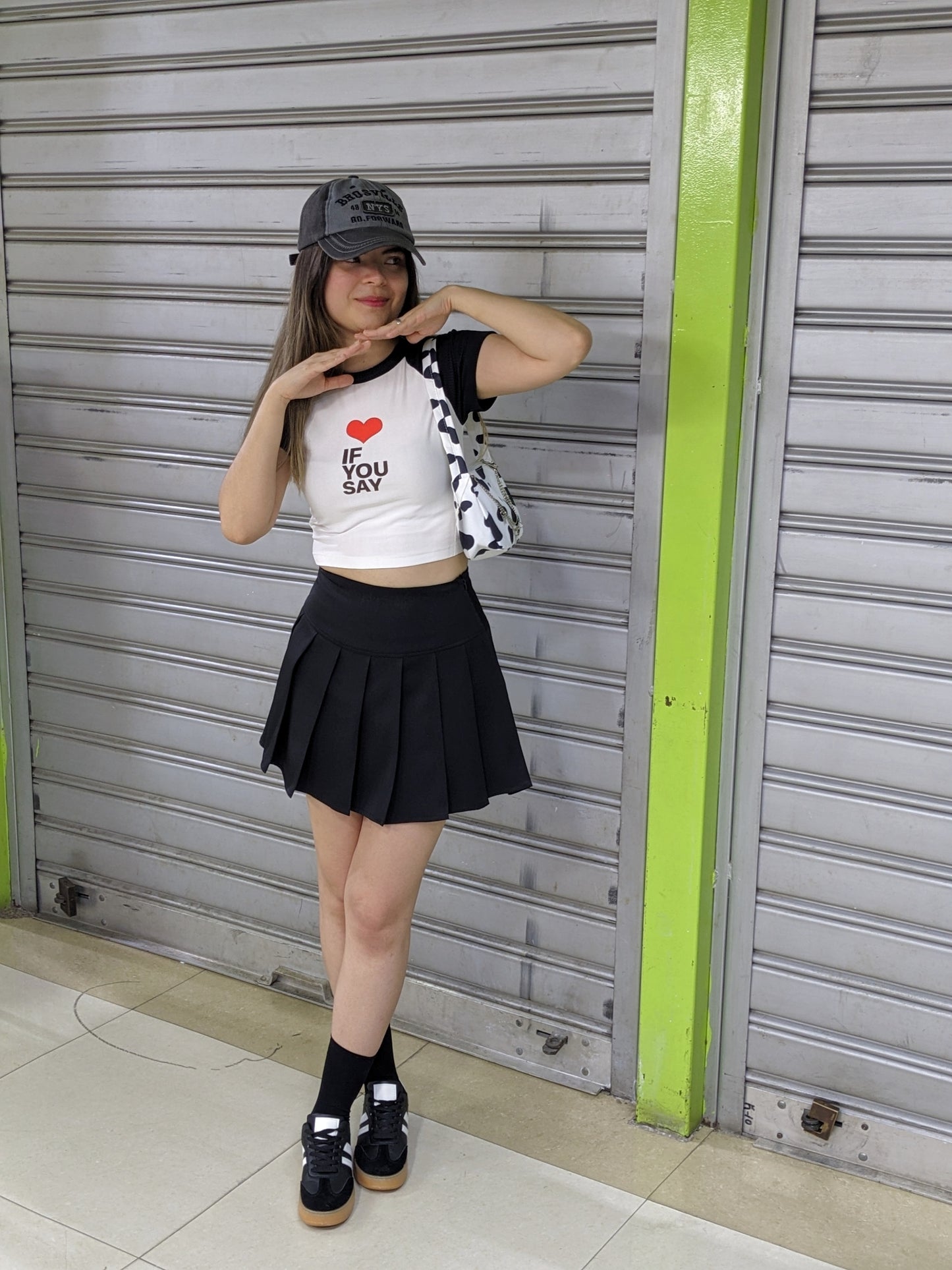 Falda Dagi En Negro