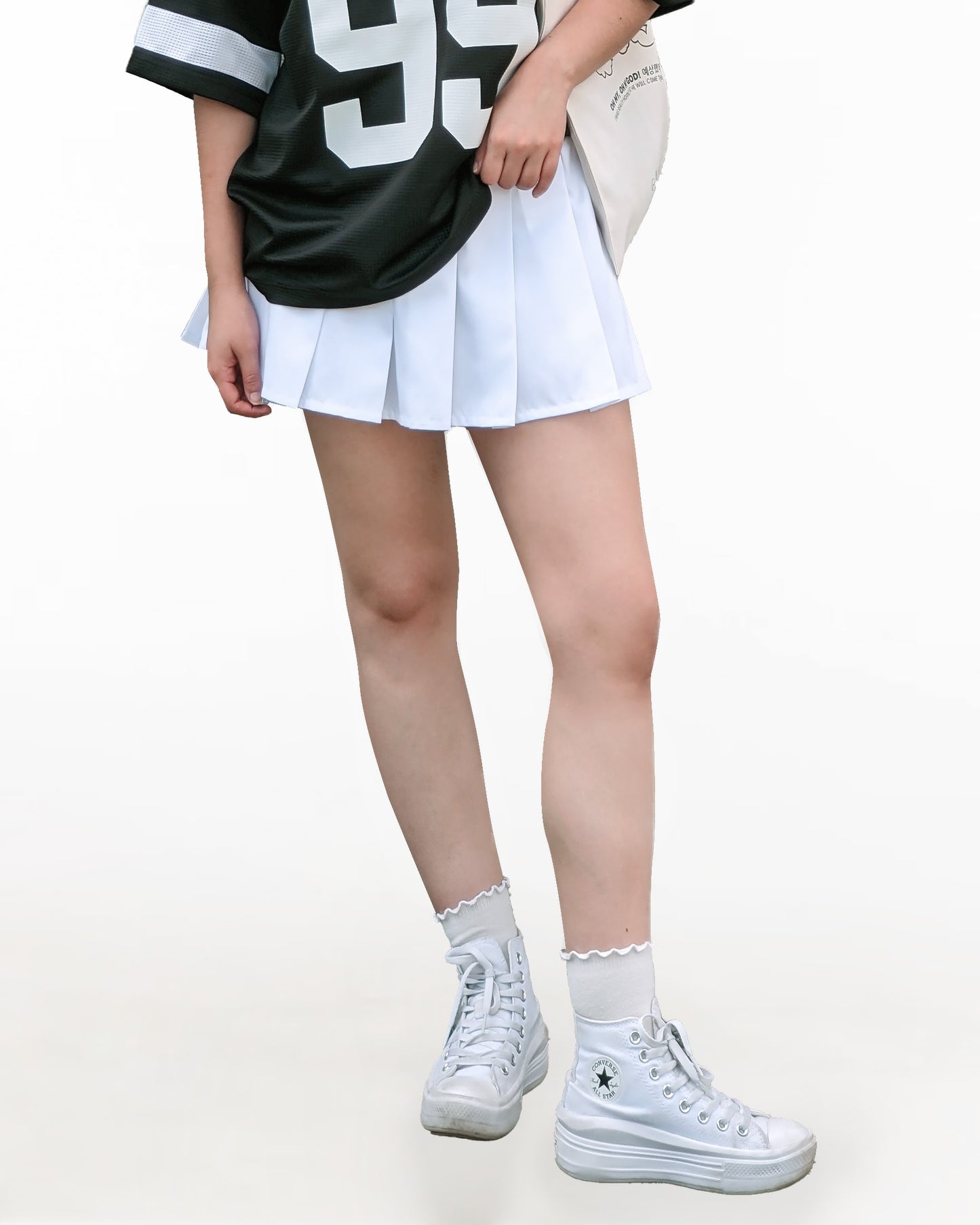 Falda Plisada 'Dagi' blanco