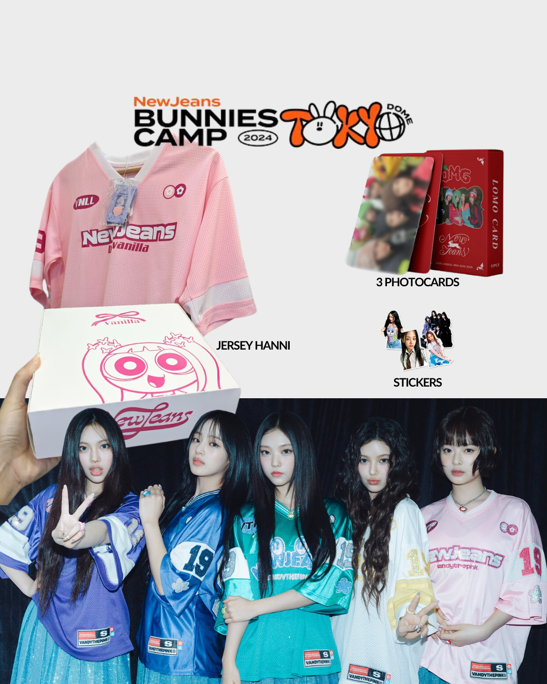 Jersey NewJeans Bunnies Camp Tokyo 2024 -Hanni-