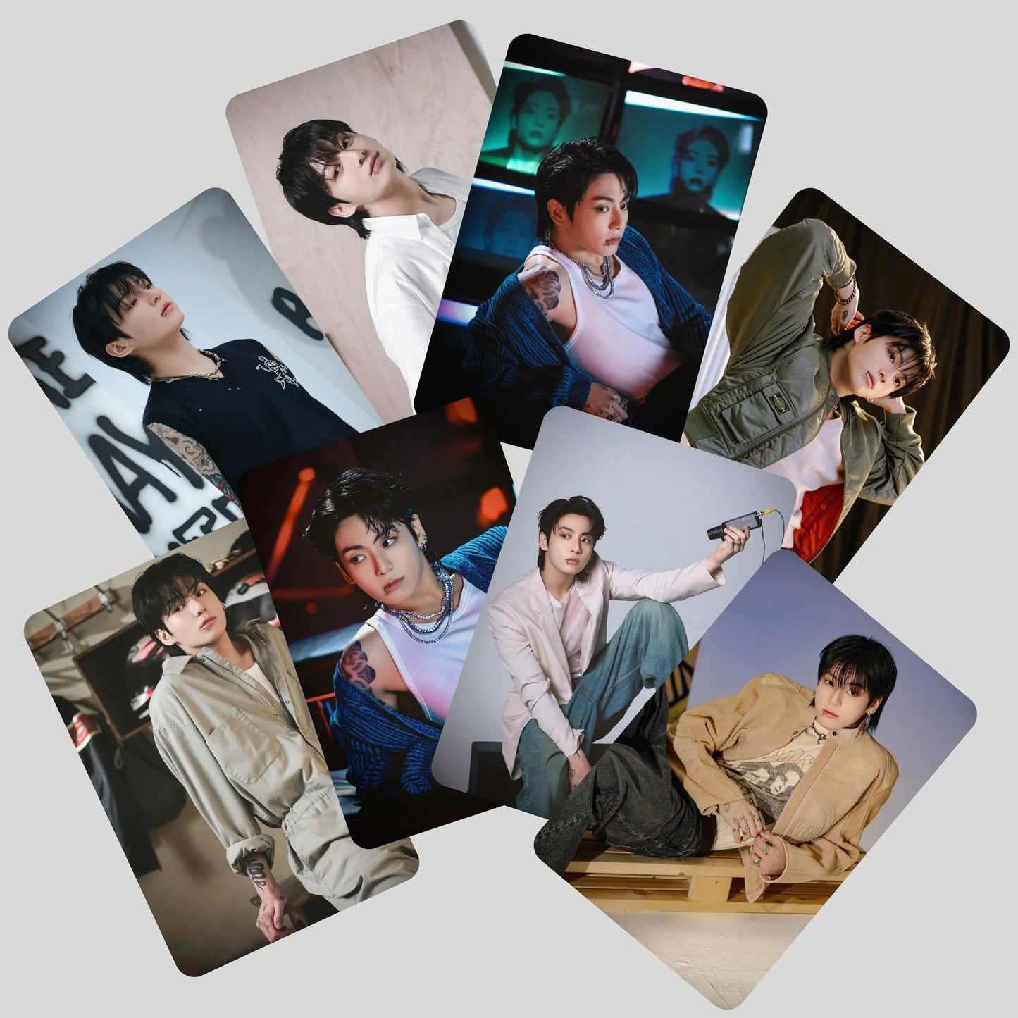 Photocards JUNGKOOK Golden 5 uni + forro transparente RANDOM