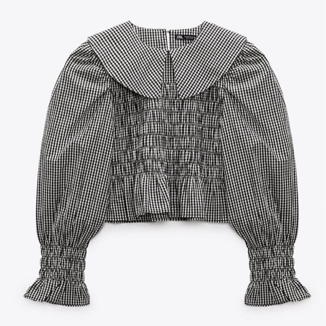 Top De Cuadros ZARA