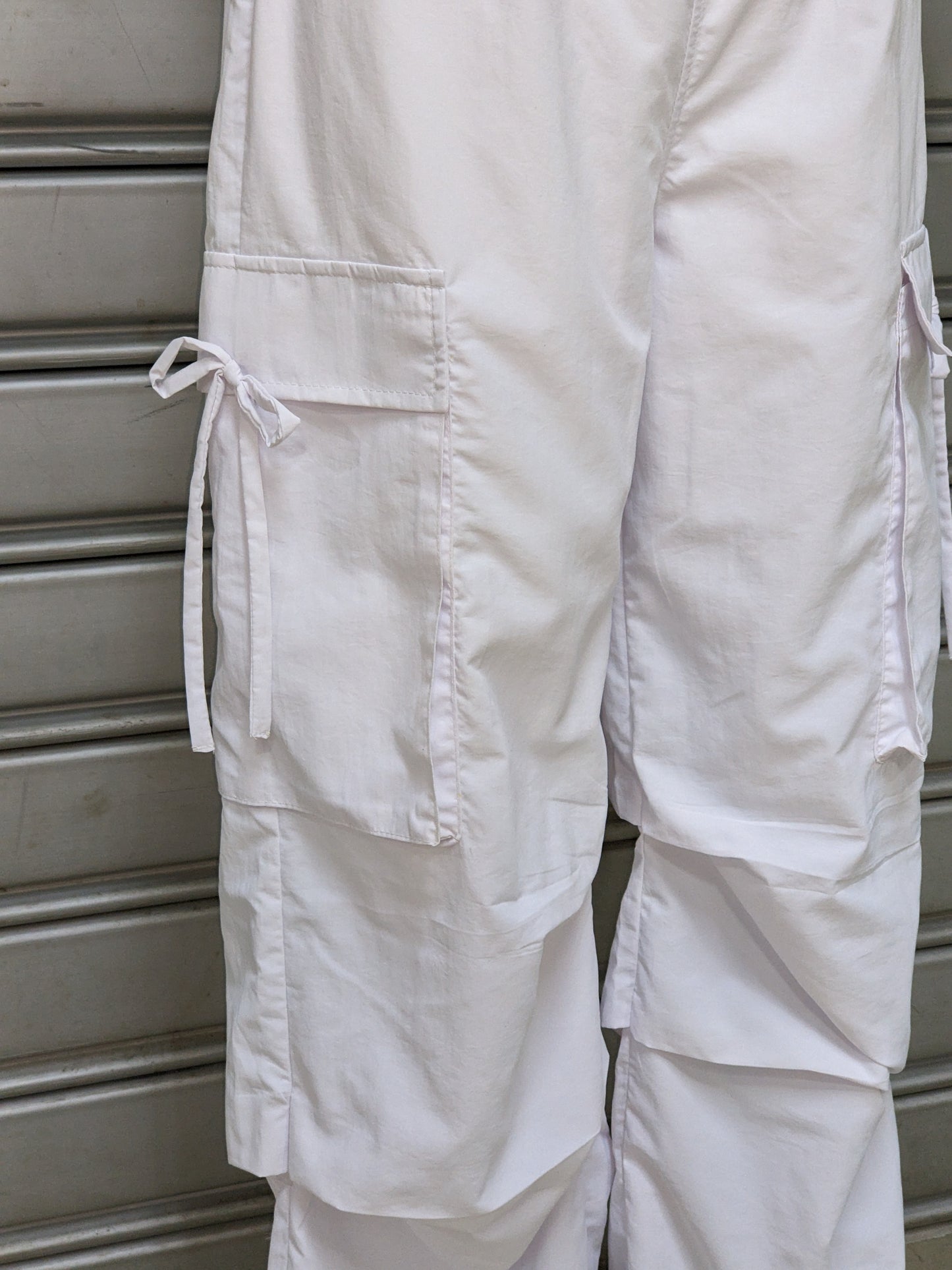 Parachute Pants Pantalón Lucia Blanco