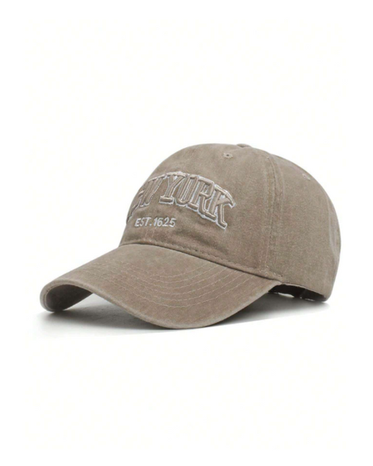 Gorra de beisbol con letras bordadas New York